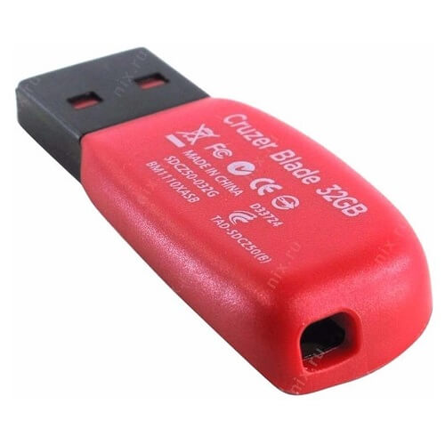 SanDisk Cruzer Blade 32GB USB Flash Drive