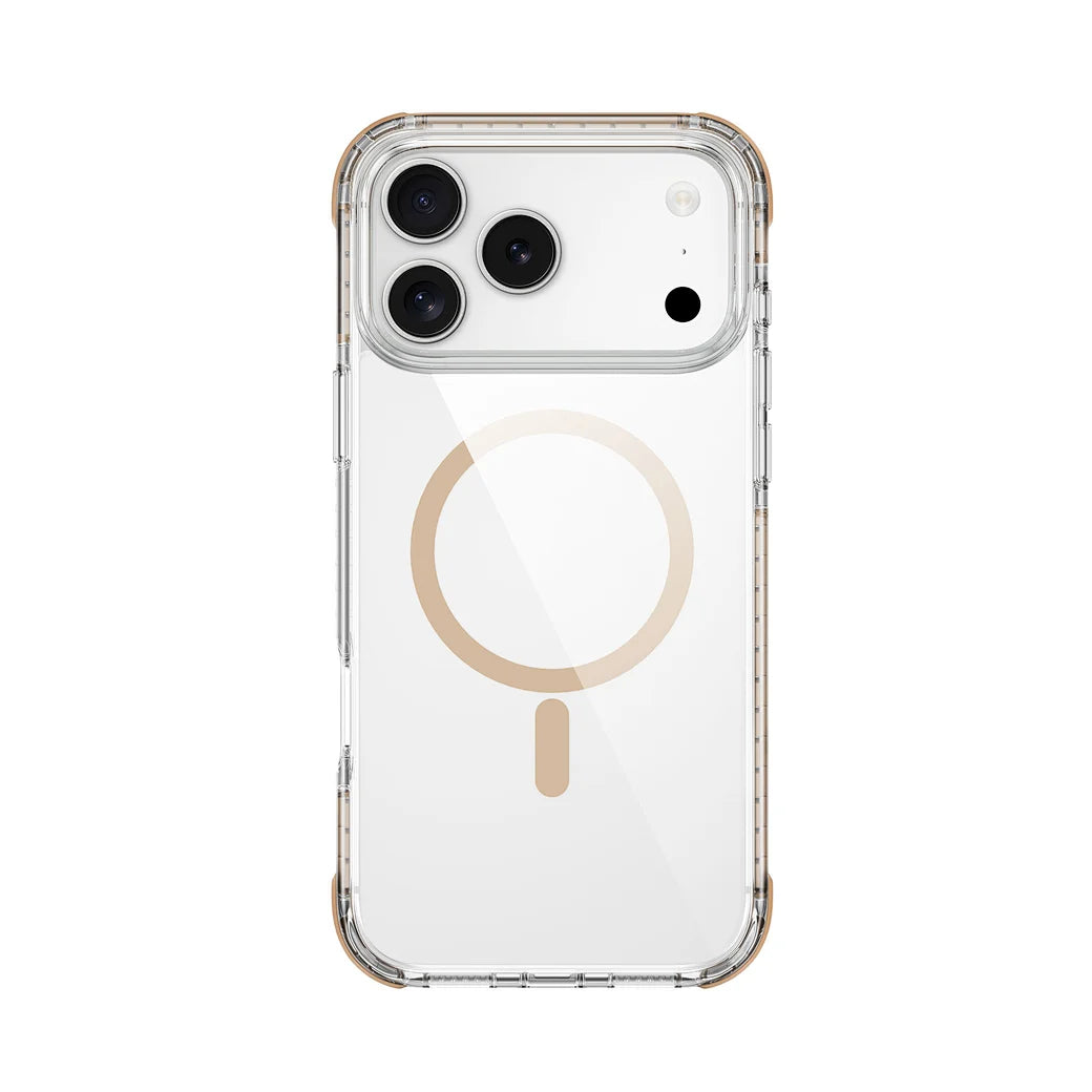 Capa Híbrida WiWU HCC-203 Ultra Transparente para iPhone 17 Pro Max (6.9") | Proteção 3-em-1 com Tecnologia MagSafe