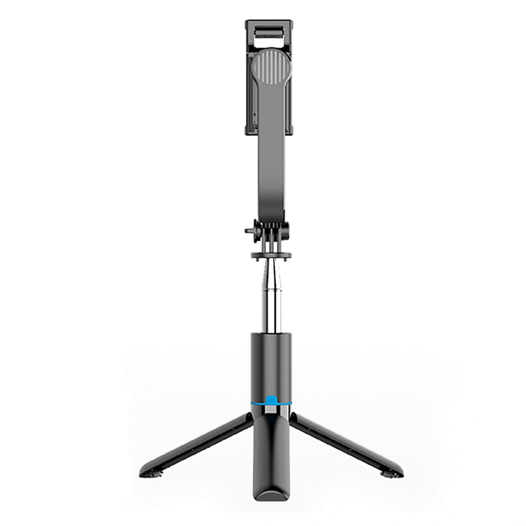 Bastão de Selfie e Tripé Inteligente WiWU (Wi-SE001) | Suporte Destacável com Rotação 360°, Comando Bluetooth Remoto, Haste Expandível e Carga USB-C