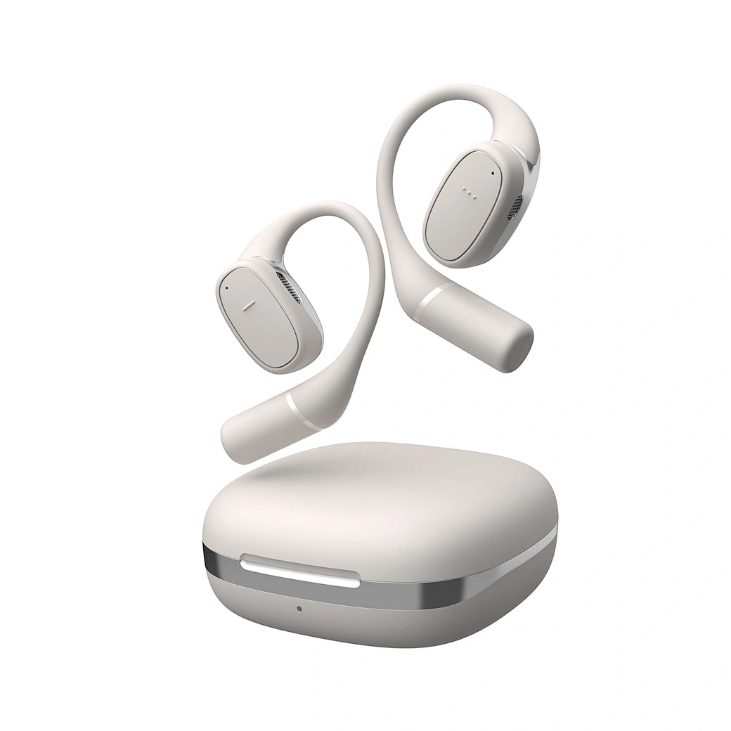 Auriculares de Condução Óssea WiWU OpenBuds O300 | Som Estéreo Desportivo com Chipset Airoha AB1562M – Bluetooth 5.3 e Até 8h de Música