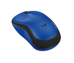 Rato Sem Fio Logitech M221 Silent CO5 com Tecnologia SilentTouch Receptor Nano USB 1000 DPI Ambidestro Azul e Rosa