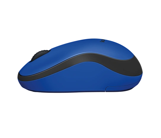 Rato Sem Fio Logitech M221 Silent CO5 com Tecnologia SilentTouch Receptor Nano USB 1000 DPI Ambidestro Azul e Rosa