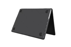 WiWU iKavlar Shockproof Hard Shell Case para MacBook – Preto (13.3" Air, 13.3" Pro, 14.2", 16.2")