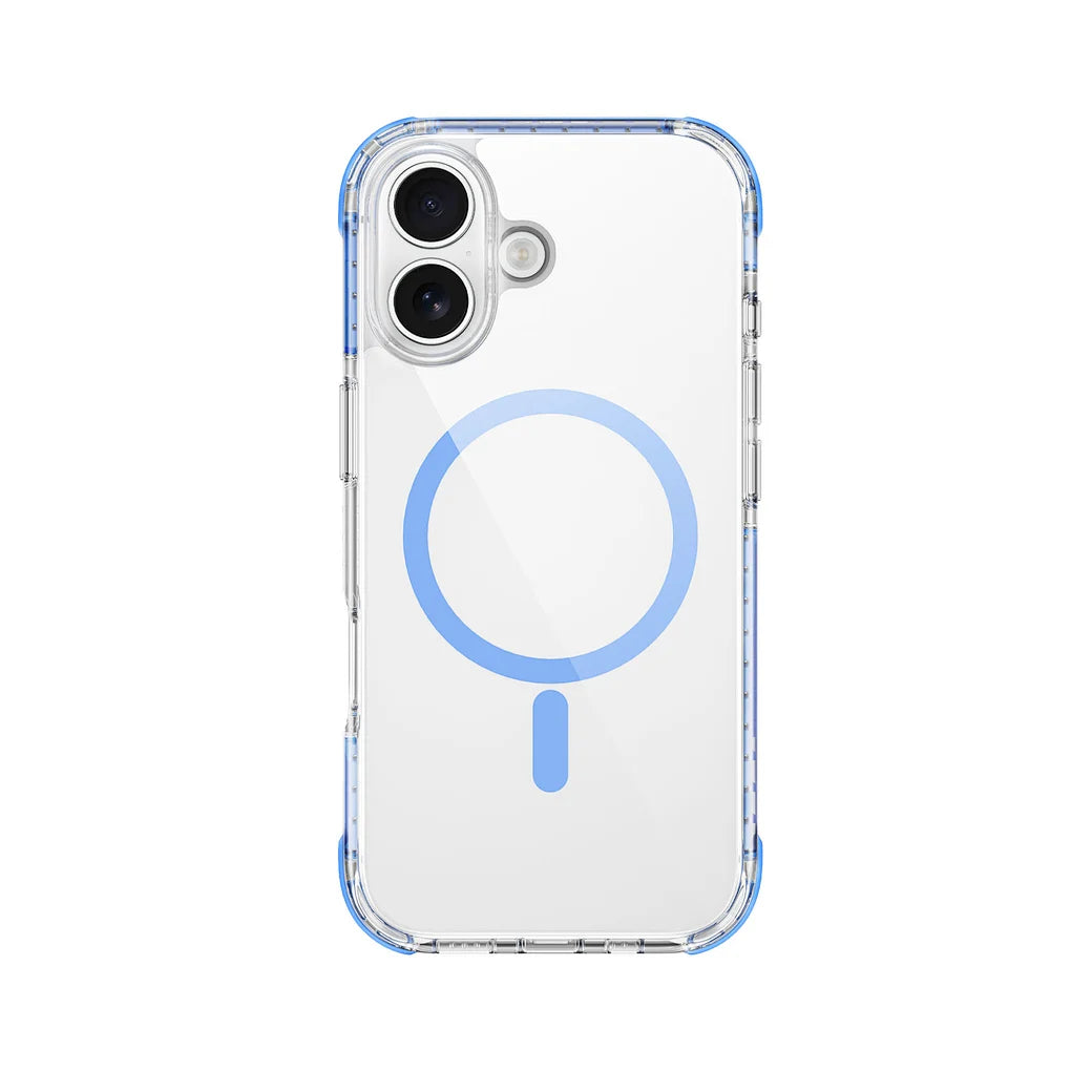 WiWU HCC-203 Hybrid Magnetic Clear Case 3D Armor Triple Layer Shockproof Cover
