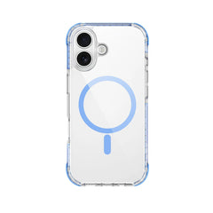 WiWU HCC-203 Hybrid Magnetic Clear Case 3D Armor Triple Layer Shockproof Cover