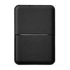 Carteira Magnética WiWU Mag Wallet (MW-001) | Suporte Portátil em Couro PU com Sistema Pop-Up Inteligente para até 3 Cartões para iPhone