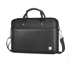 Mala de Laptop WiWU Hali Briefcase | Estilo Executivo em Poliéster 1680D Resistente à Água – Compartimentos Múltiplos e Proteção para 14" e 15.6"