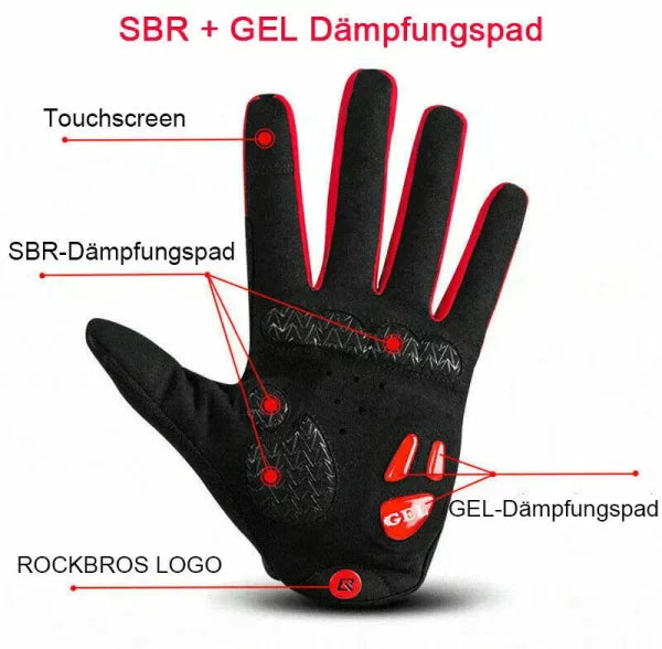 Luva de Ciclismo ROCKBROS S169-1BR