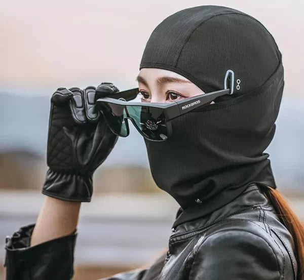 Balaclava ROCKBROS Ice Silk – Proteção Solar e Conforto para Ciclismo
