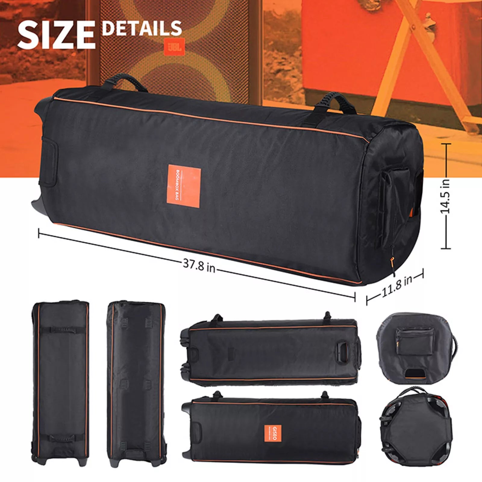 SP176 – Saco Protetor Contra Poeira para JBL PartyBox 1000