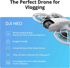 Mini Drone DJI Neo Fly More Combo (4K - Autonomia: 18 min - Branco)
