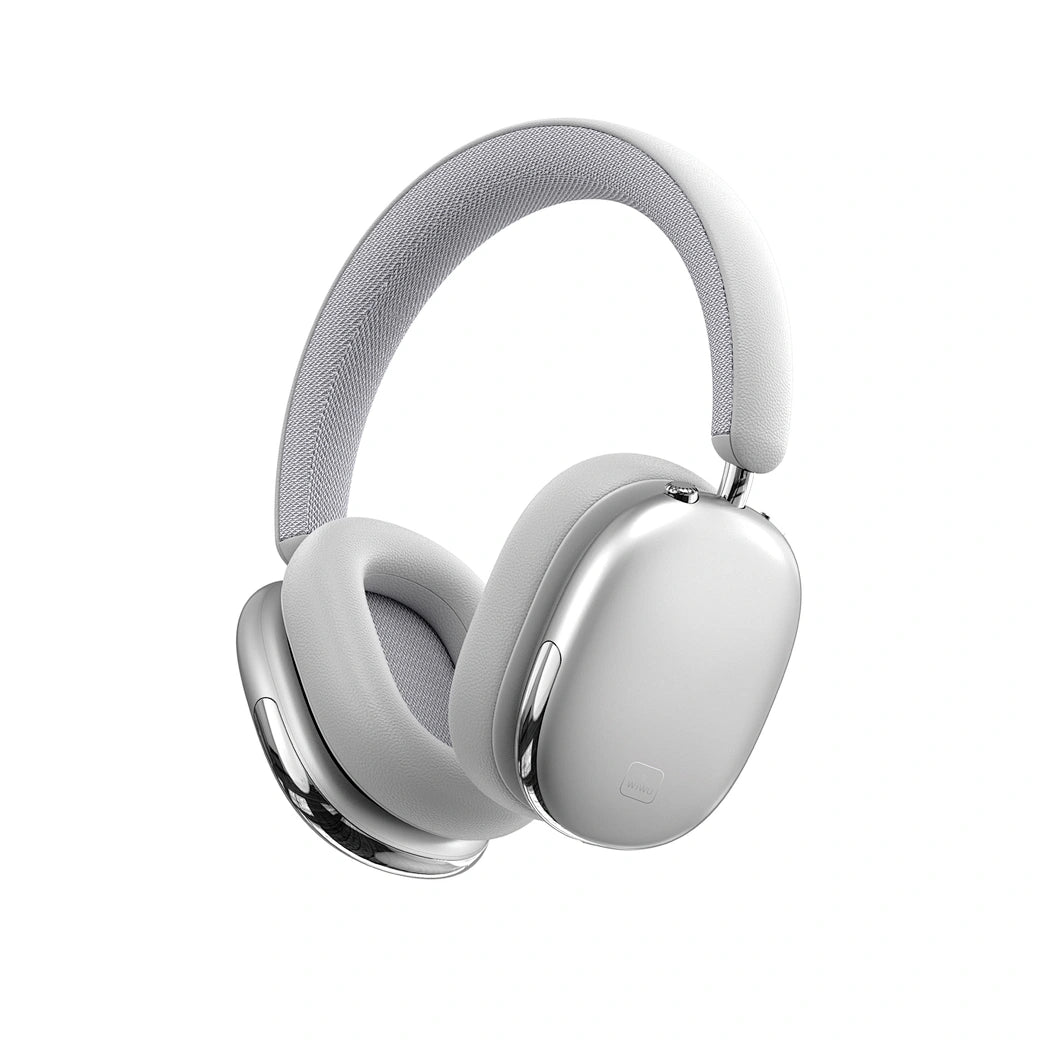 Headset WiWU Airbuds Max TD-16 | Cancelamento Ativo de Ruído (ANC) e Bluetooth 5.3 – Até 30h de Bateria e Entrada Auxiliar P2