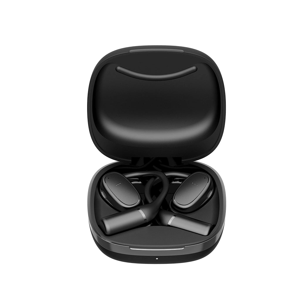 Auriculares de Condução Óssea WiWU OpenBuds O300 | Som Estéreo Desportivo com Chipset Airoha AB1562M – Bluetooth 5.3 e Até 8h de Música