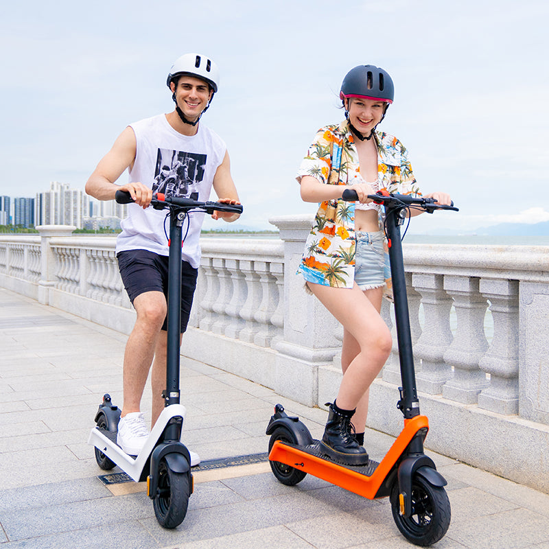 Trotinete Elétrica KIXIN X9 Pro Max Motor 550W Bateria 48V 15.6Ah Velocidade 40km/h Autonomia até 100km Pneus 10" IP54