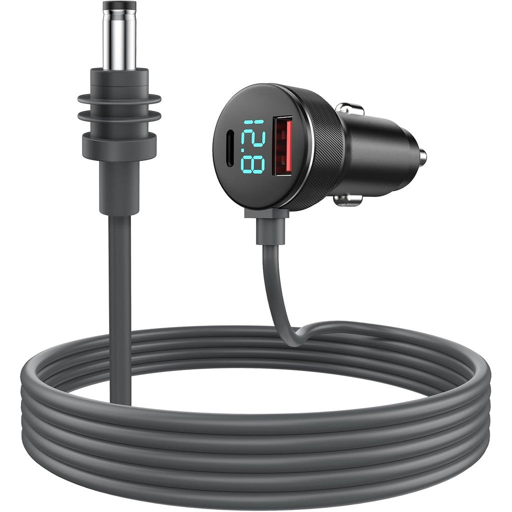 Adaptador de Carro Starlink Mini DC – 12V/24V para Starlink V4 Mini