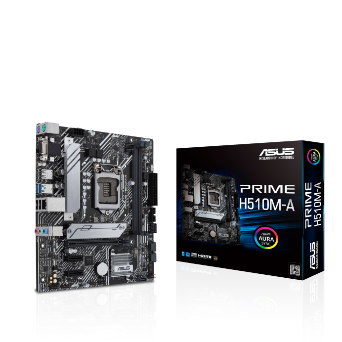 ASUS PRIME H510M-A – Placa-Mãe Intel LGA1200