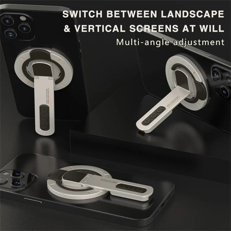 Suporte Magnético de Dupla Face GOJI H1 360° com Ventosa de Sucção Magnética a Vácuo Anti-Vibração para Smartphone