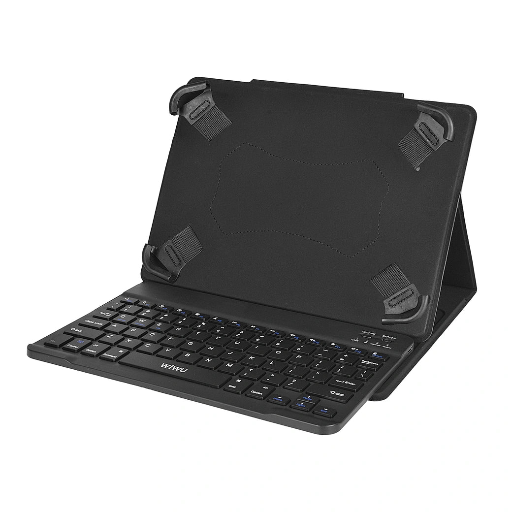 WiWU Universal Tablet Keyboard with Protective Case — Modelo W-UK001BLK9