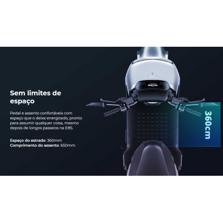 Motociclo Elétrico Yadea E8S Pro