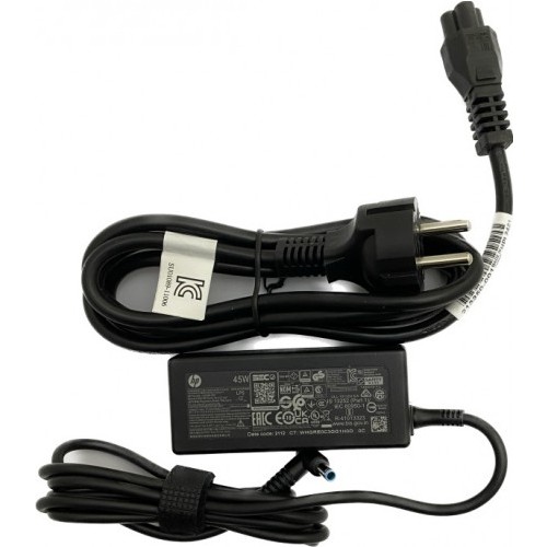 Carregador para Laptop HP 45 ponta azul 45w
