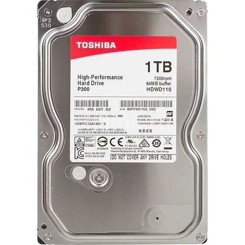 Desktop Toshiba 1TB HDD P300