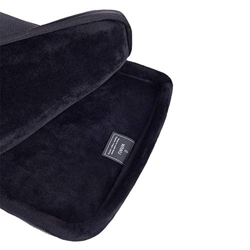 WiWU Pilot Sleeve (13.3", 14", 15.6") – Preta e Cinza: - Image 2