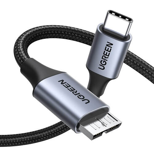Cabo Ugreen USB Tipo C - micro USB Tipo B