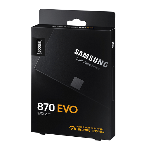 SAMSUNG 870 EVO SATA SSD 500GB 2.5"