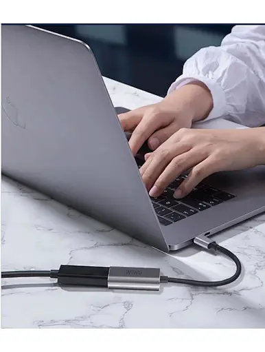 WiWU Usb C Hub To HDMI Laptop Adapter 4k 60HZ Type C Hub