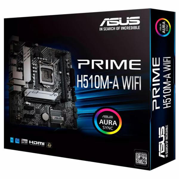 ASUS PRIME H510M-A – Placa-Mãe Intel LGA1200