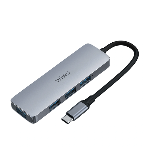 WiWU Alpha 440 Pro USB C Hub 4-in-1