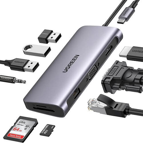 UGREEN CM179 10 in 1 USB-C Hub - Image 3