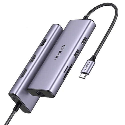 UGREEN USB-C Hub Dual HDMI Adapter, 9-in-1 - Modelo 14633