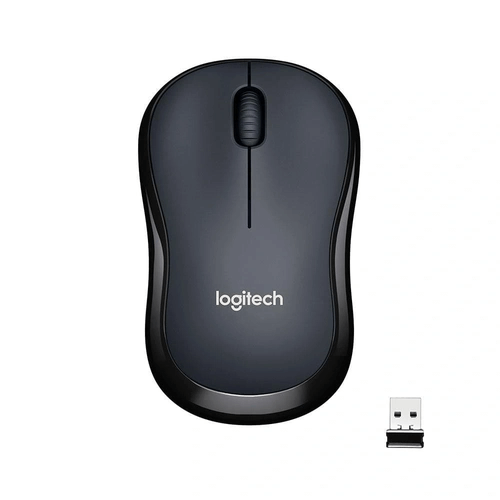 Mouse Logitech B220 Silent, Sem Fio, Preto
