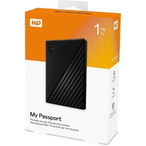 Disco Externo WD My Passport 1TB HDD