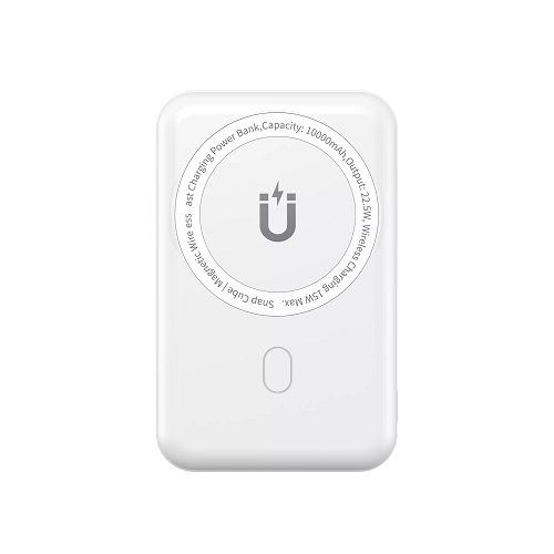 Magnetic Wireless Charger Power Bank 10000mAh SC10000WHT