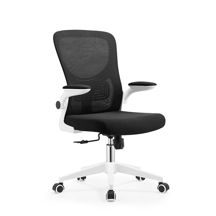 MID BACK OFFICE CHAIR A9 WHITE