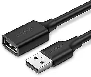 Cabo de Extensão UGREEN USB 2.0 A Macho para A Fêmea 1.5M (10315)