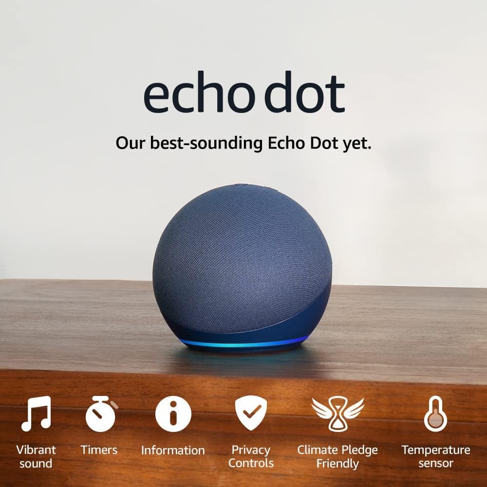 Amazon Echo Dot (5ª Geração) Speaker Blue - Image 3