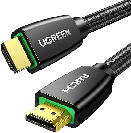 UGREEN 4K HDMI Cable 16FT Braided High Speed 18Gbps HDMI Cord with Ethernet