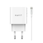 Havit ST914 CARREGADOR LIGHTNING PD 20W e QC3.0