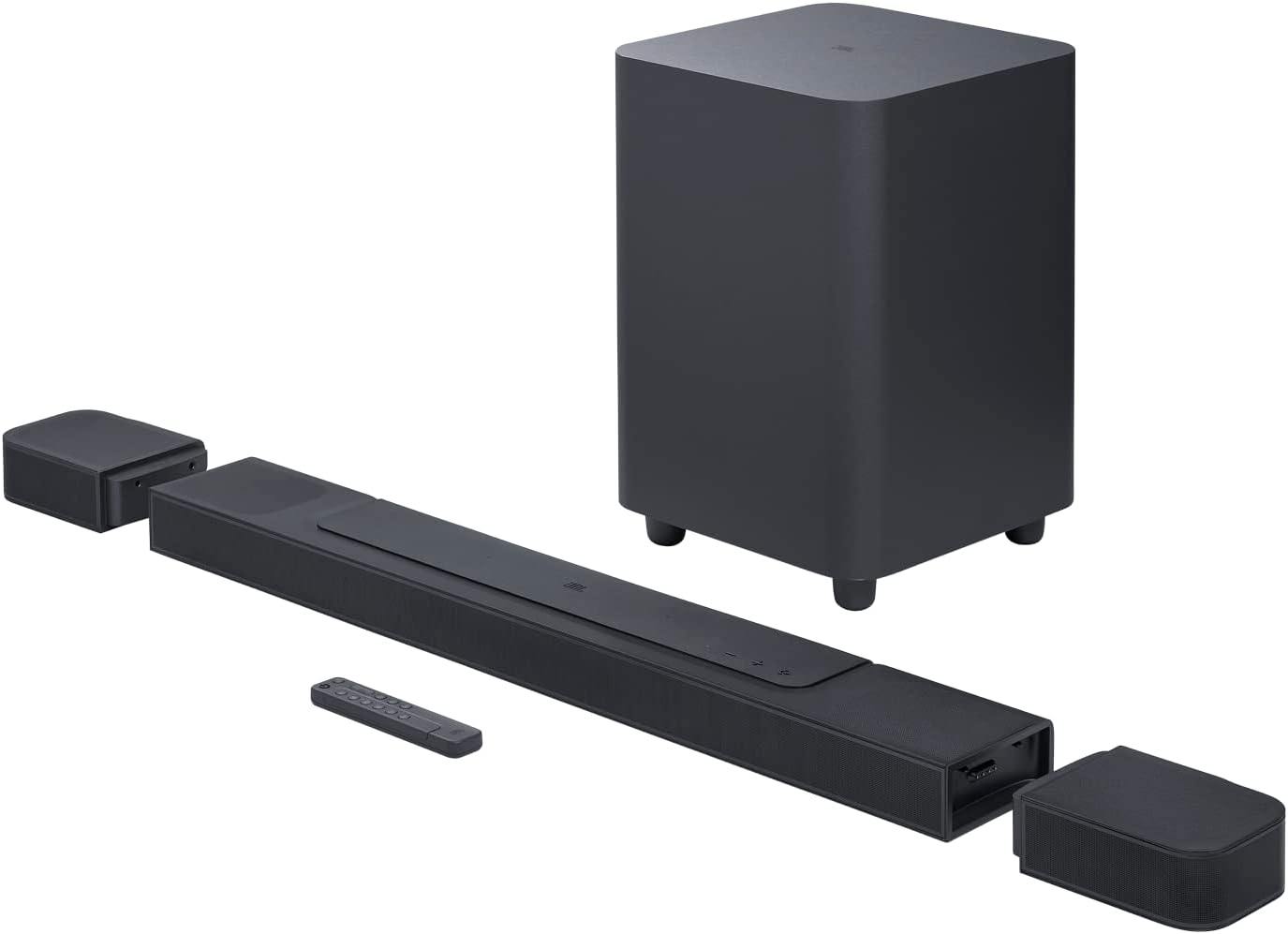 JBL Bar 1000: 7.1.4-Channel soundbar with Detachable Surround Speakers, MultiBeam™, Dolby Atmos®, and DTS:X®, Black - Image 2