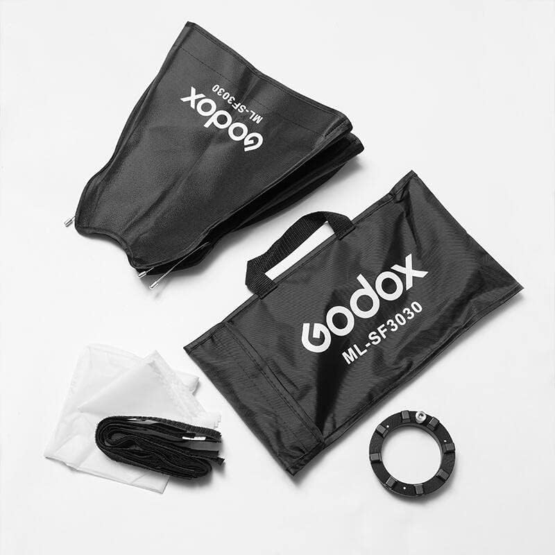 Godox ML-SF3030 Softbox para Godox ML60IIBi, ML30, ML30Bi, ML60, ML60Bi, AD300 Pro, e Outros