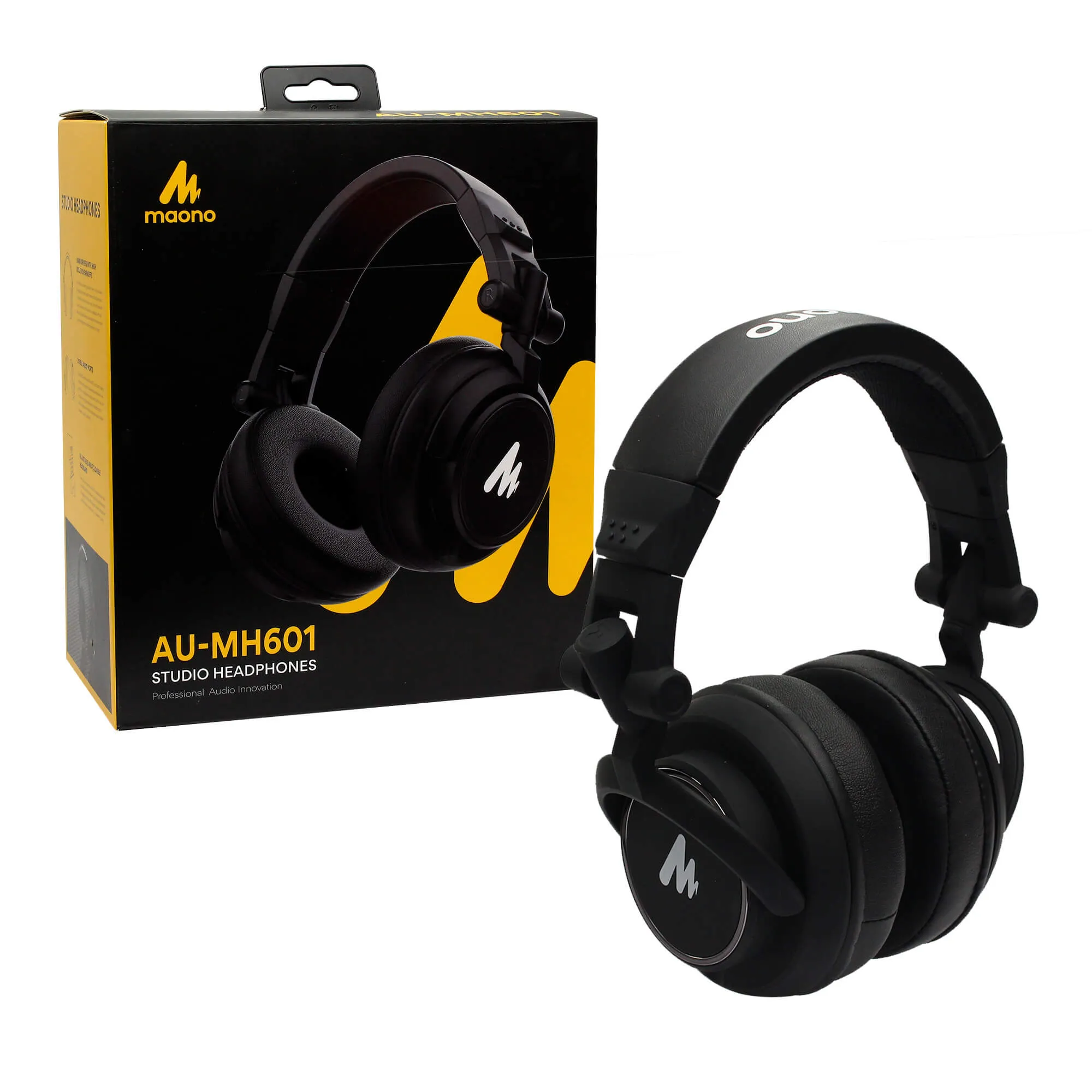 MAONO 50MM Drivers Fones de Ouvido de Estúdio AU-MH601