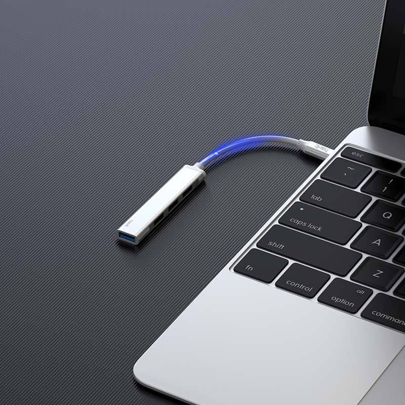 Havit HB41 Tipo-C Hub de Liga de Alumínio de 4 Portas - Image 2