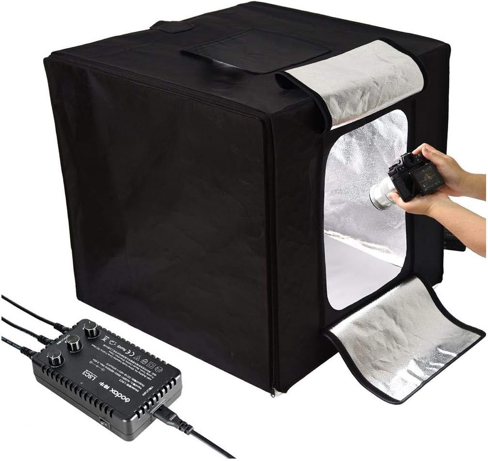 GODOX LST40 Portable Photo Studio Box - Triple LED Light Source Photography Shooting Tents