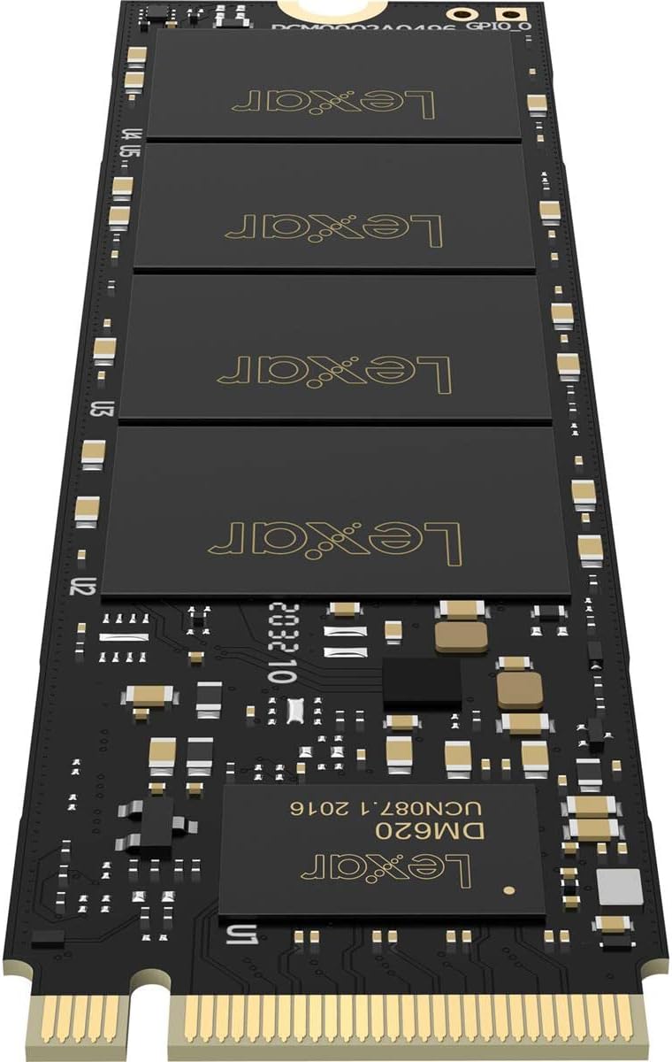 SSD Lexar NM620 1TB NVMe M.2 2280 (Leitura até 3500MB/s e Gravação até 3000MB/s)