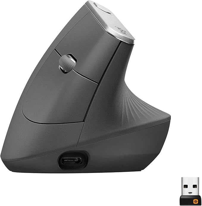 Logitech MX Vertical Wireless Mouse - Image 7