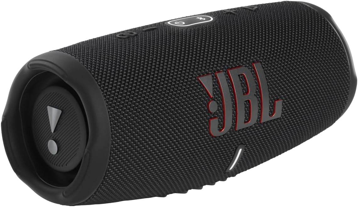 JBL CHARGE 5 - Portable Waterproof (IP67) Bluetooth Speaker with Powerbank USB Charge out, 20 hours playtime, JBL Partyboost (Black) - Image 2
