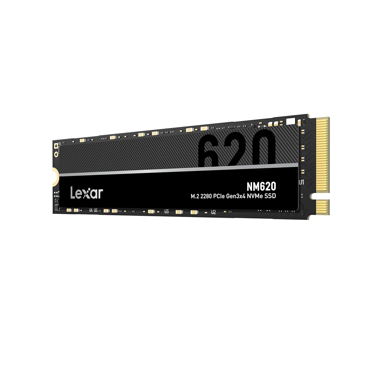 Lexar 256GB NM620 Gen3 M.2 NVME Internal SSD, Read-3500, Solid State Drive - LNM620X256G-RNNNGLexar 256GB NM620 Gen3 M.2 NVME Internal SSD